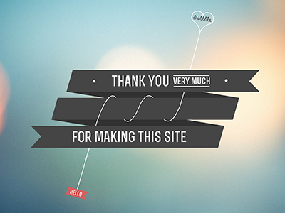 Applause to dribbble.com balloon debut dribbble font heart line new retro ribbon thank you vintage