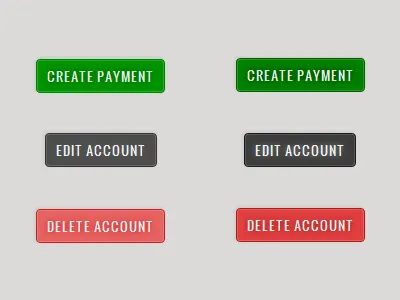 Web Piggy Bank - Buttons CSS3 button buttons clean css css3 ui