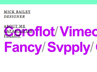 Working on the MB Hub home personal web