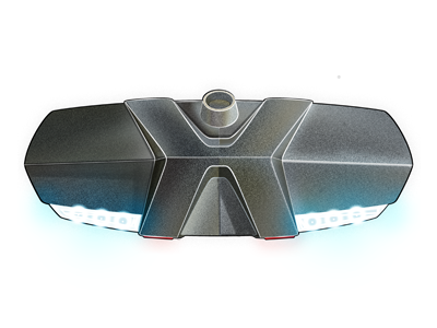 Mirror Sketch blue buttons design glow gritty illustrator industrial mirror photoshop rear utillity vibrant