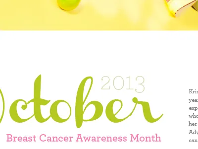 Breast Cancer Pin-up Calendar