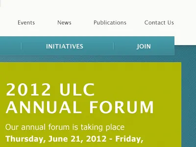 Navigation and Slideshow Text blue green navigation pattern slideshow texture typography web website