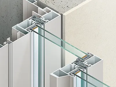 Window colorization 2 aluminium bitmap cad colorization rendering of texture window