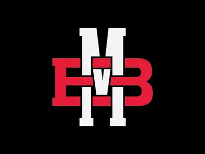 MB - Type fun black magenta slab serif type