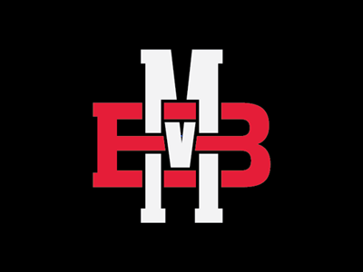 MB - Type fun black magenta slab serif type