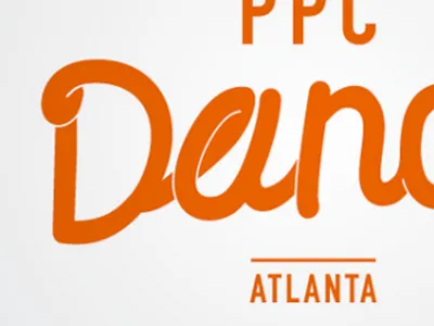PPC Dance dance logo type