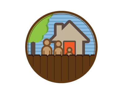 Signed on the Line fences good neighbors homeowners logo