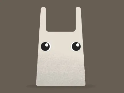 It's Friday bunny illustration