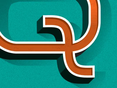 Q typography