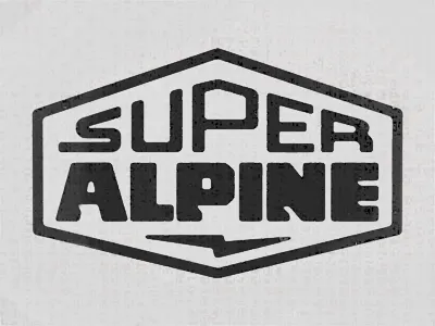 Super Alpine alpine logo super