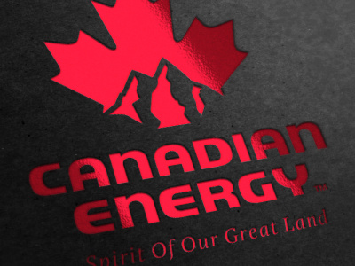 CE Final battery canada energy leaf light logo maple mountain negative power red rock summit