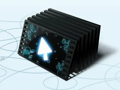 Watch film icon strip video watch