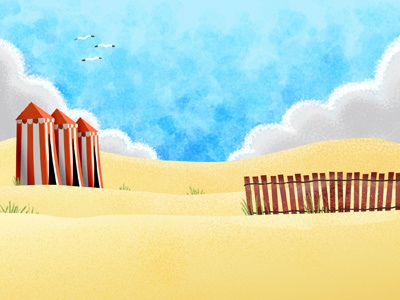 Beach beach tim paul tim paul illustrations