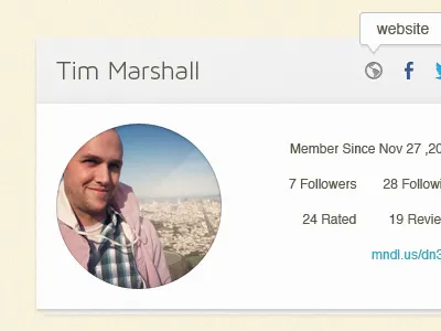 User 'card' moondel profile social