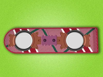 HoverBoard 80 80s bcktothefuture hoverboard icon mary mc fly mattel skateboard