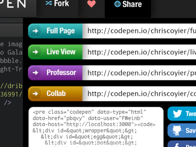 Share Dropdown