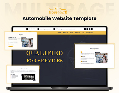 Hossmate – Automobile Bootstrap Website Template auto dealers automobile automobile service automobile website template bootstrap bootstrap website template car car showroom css3 design designtocodes elegant website hossmate modern and stylish website motorcyclebike shop personal showrooms ui website template