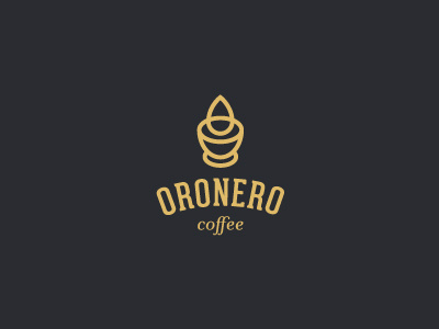 Oro nero logo design brand brand identity branding coffee concept corporate corporate design corporate identity creative cup custom custom logo custom logo design design designer drop freelance designer freelancer graphic design identity logo logo design logo designer logos logotype print design stationary