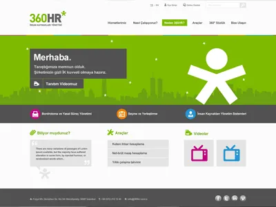 360HR* color ui ux website