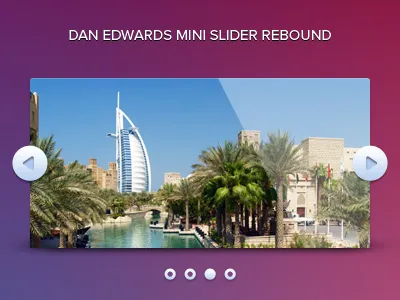 Mini Slider rebound mini slider peter avey peteravey.com slider ui