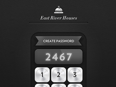 Smart Reside UI Design app black branding clean concierge creative dark design digital doorman gradient icon ipad iphone leather mobile modern numbers password realistic ribbon simple sleek texture ui user user experience user friendly ux web