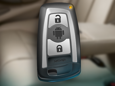 Alarm_anti_theft alarm android app application cars desing iphone key realistic