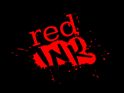 Red Ink event management ink logo production house red