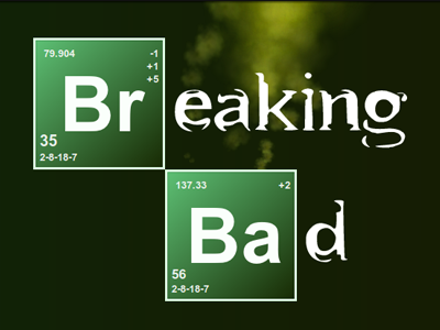 Breaking Bad css3 html5 svg