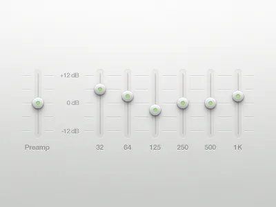 Equalizer eq equalizer music ui user interface