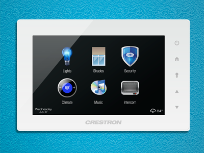 Touch Panel crestron gui touch panel