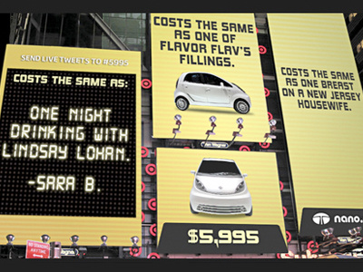 Tata Nano Digital Campaign advertising ccs