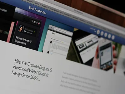 Personal Portfolio andersson api css3 emil personal php portfolio resume webkit website