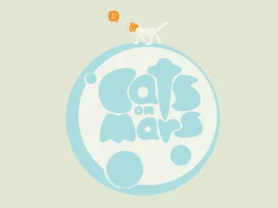 Cats on Mars bebop cats cowboy ed mars music pushaune