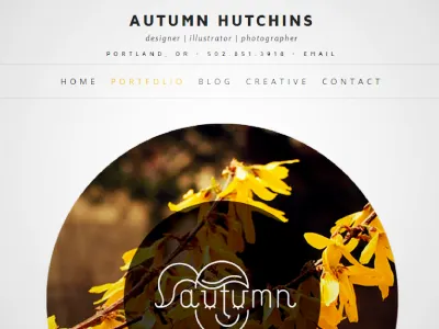 New Portfolio Site logo personal portfolio web design