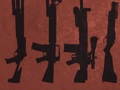 L4D Weapons Print Peek auto shotgun game games grenade launcher l4d l4d2 left 4 dead left 4 dead 2 m16 print sniper rifle valve video game video games weapons wip