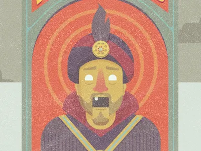 Fun with error pages #3 app error illustration texture wish zoltar