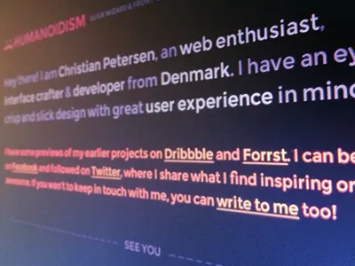 Purple, so purple design purple site typography web