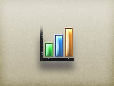 Analytics Icon accordance analytics bar chart icon photoshop stats vector