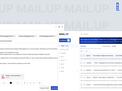 Email Dashboard clean dashboard email mail ui ui design ux ux design