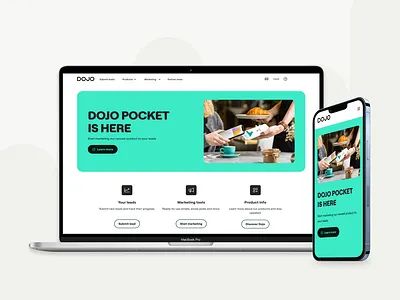 Dojo Partner Portal app design dev mobile saas ui updating ux