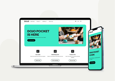 Dojo Partner Portal app design dev mobile saas ui updating ux