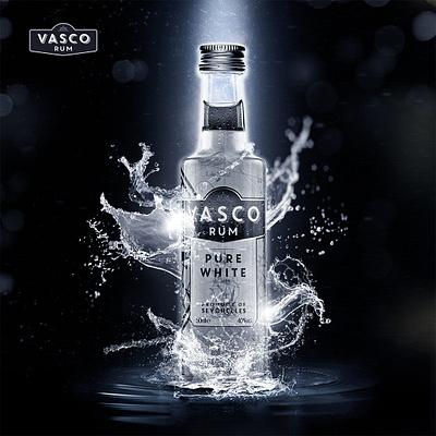 Product Mockup Vasco Rum branding brandingdesign creativedesign designinspiration digitalart graphic design mockupdesign product 3d mockup visualdesign