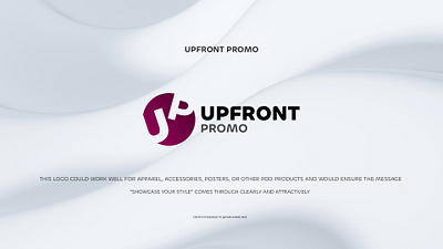 Upfront Promo Logo Design brand brand design brand identity branding design designer graphic design graphicdesign illustration logo logo design logo designer logodesign logos upfront upfront promo visual identity