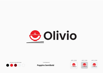 Olivio Logo Design branding design graphic design illustration logo typography vector