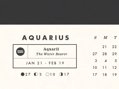 2013 Astrology Calendar calendar print