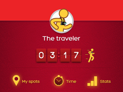 Traveler game social ui web