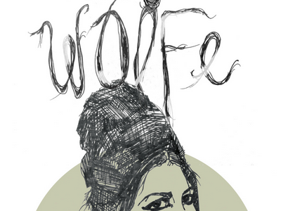 Chelsea Wolfe Poster chelsea wolfe hair illustration lettering typography