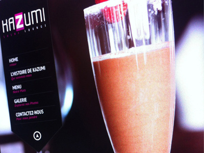 WIP Website for Kazumi photography sushi website wip wordpress