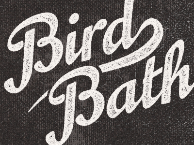 Bird Bath bird bath script