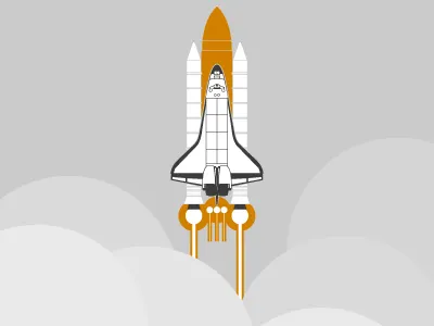 1981-2011 1981 2011 illustration nasa shuttle spaceshuttle vector